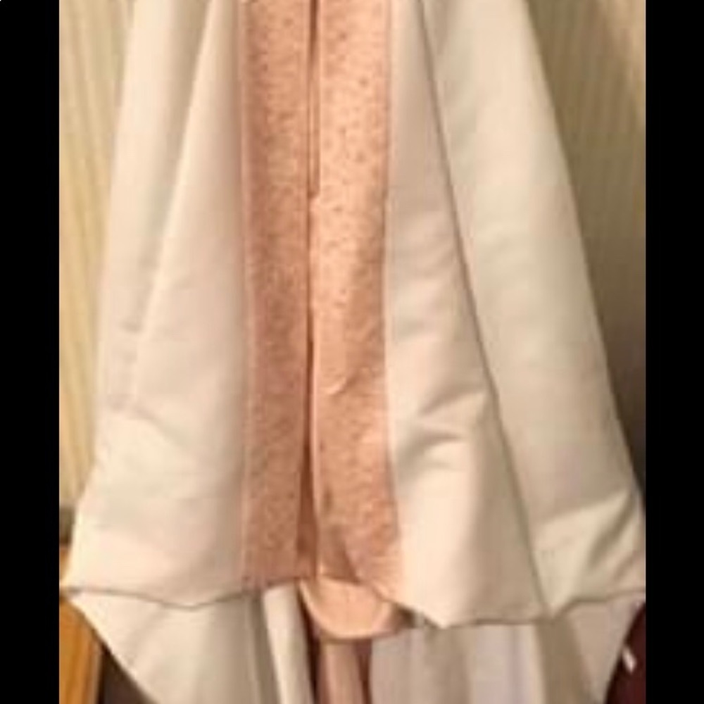 David’s Bridal wedding gown